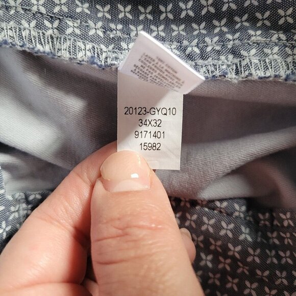 Bonobos Mens Athletic Fit Gray Washed Cotton Chinos Pants Size 34 by 32 Casual - Picture 4 of 10